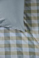 Beddinghouse Baumwolle Bettwäsche Marre Blue Green grün 155 cm x 220 cm blau