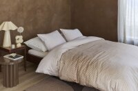 Beddinghouse Baumwollmischung Bettwäsche Nadine Sand Sand 135 cm x 200 cm natur