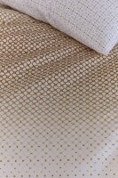 Beddinghouse Baumwollmischung Bettwäsche Nadine Sand Sand 135 cm x 200 cm natur