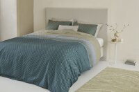 Beddinghouse Baumwolle Bettwäsche Riven Blue 135 cm x 200 cm blau
