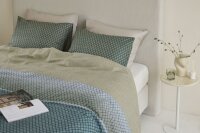 Beddinghouse Baumwolle Bettwäsche Riven Blue 155 cm...