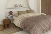 Beddinghouse Bettwäsche DE BH Riven Natural 135x200 Natur