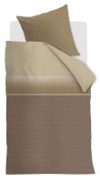 Beddinghouse Bettwäsche DE BH Riven Natural 155x220 Natur