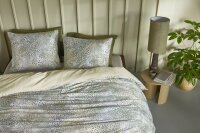 Beddinghouse Mako Satin Bettwäsche Sia Green 155 cm x 220 cm grün