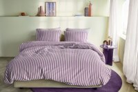 Beddinghouse Seersucker Bettwäsche Veya Mauve Mauve 135 cm x 200 cm lila