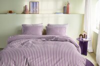 Beddinghouse Seersucker Bettwäsche Veya Mauve Mauve 155 cm x 220 cm lila