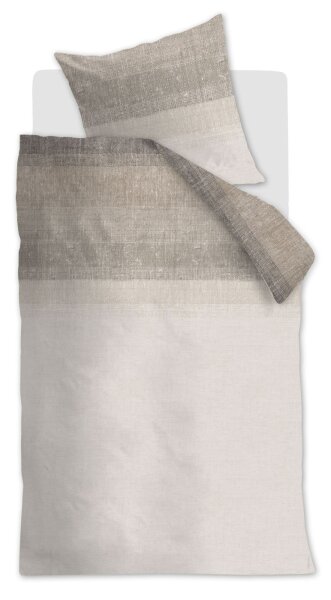 Beddinghouse Baumwolle Bettwäsche Frontier Sand Sand 135 cm x 200 cm natur