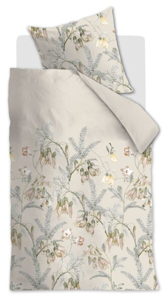 Beddinghouse Baumwolle Bettwäsche Luster Peach Pfirsich 155 cm x 220 cm orange