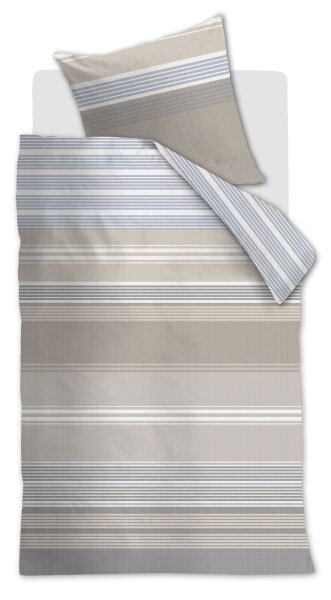 Beddinghouse Baumwolle Bettwäsche Mellow Sand Sand 155 cm x 220 cm natur