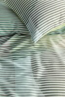 Beddinghouse Mako Satin Bettwäsche DD Lombard Street Green 155 cm x 220 cm grün