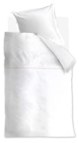 Beddinghouse Perkal Bettwäsche GOGH Bro rie Fleurie White 135 cm x 200 cm weiß