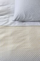 Beddinghouse Mako Satin Bettwäsche Connection Green 135 cm x 200 cm grün