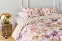 Beddinghouse Mako Satin Bettwäsche Vario Florum Terra Terra 135 cm x 200 cm orange