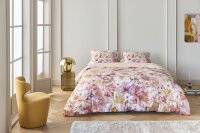 Beddinghouse Mako Satin Bettwäsche Vario Florum Terra Terra 135 cm x 200 cm orange