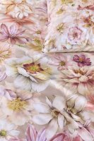 Beddinghouse Mako Satin Bettwäsche Vario Florum Terra Terra 155 cm x 220 cm orange