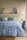 Oilily Mako Satin Bettwäsche OLY Linzi Blue 155 cm x 220 cm blau