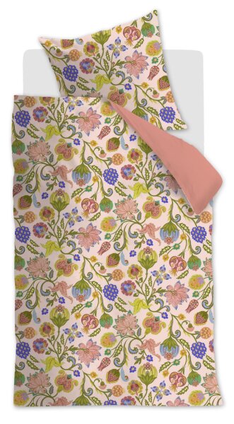 Oilily Mako Satin Bettwäsche OLY Suzie Multi 135 cm x 200 cm bunt