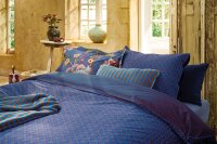 PiP Studio Perkal Bettwäsche PIP Alvida Dark Blue Dunkel 200 cm x 200 cm blau