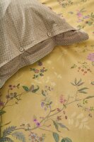 PiP Studio Perkal Bettwäsche PIP Bodhi Flower Yellow 135 cm x 200 cm gelb