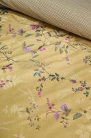 PiP Studio Perkal Bettwäsche PIP Bodhi Flower Yellow 155 cm x 220 cm gelb