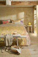 PiP Studio Perkal Bettwäsche PIP Bodhi Flower Yellow...