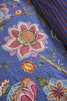 PiP Studio Perkal Bettwäsche PIP Bombay Bold Dark Blue Dunkel 155 cm x 220 cm blau