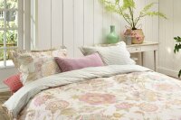 PiP Studio Perkal Bettwäsche PIP Bombay Bold Off-white Cremefarben 155 cm x 220 cm natur