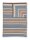 PiP Studio Heimtextilie Kuschel cke PIP Bonsoir Combistripe Blue 130 cm x 170 cm blau