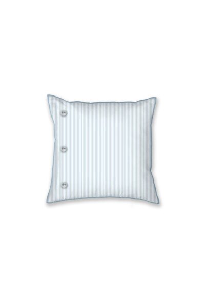 PiP Studio Kissen ko PIP Jaipur Flower Light Blue Hell 40 cm x 40 cm blau