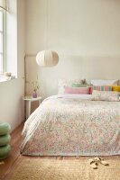 PiP Studio Perkal Bettwäsche PIP Lodi Gar n Off-white Cremefarben 155 cm x 220 cm natur
