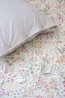PiP Studio Perkal Bettwäsche PIP Lodi Gar n Off-white Cremefarben 155 cm x 220 cm natur