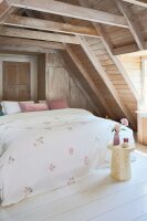 PiP Studio Perkal Bettwäsche PIP Mughal Flower Off-white Cremefarben 135 cm x 200 cm natur