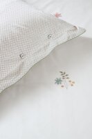 PiP Studio Perkal Bettwäsche PIP Mughal Flower Off-white Cremefarben 155 cm x 220 cm natur