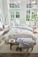 PiP Studio Perkal Bettwäsche PIP Mumbai Morning Light Blue Hell 135 cm x 200 cm blau