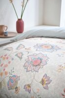 PiP Studio Perkal Bettwäsche PIP Mumbai Morning Light Blue Hell 155 cm x 220 cm blau