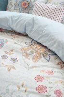 PiP Studio Perkal Bettwäsche PIP Mumbai Morning Light Blue Hell 200 cm x 200 cm blau