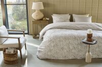 Rivièra Maison Baumwolle Bettwäsche RM Palm Paradise Sand Sand 155 cm x 220 cm natur