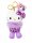 Hello Kitty Plüsch Schlüsselanhänger 10 cm Leo lila Taschenanhänger Kuscheltier Plüschtier Bagclip Stofftier Anime Plush Cute Plushie Halloween Weihnachten Geschenke für Kinder