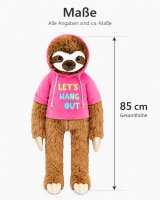 Faultier Kuscheltier XXL 85 cm Plüschtier Plush...