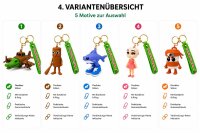Italian Brainrot Schlüsselanhänger mit Figur...