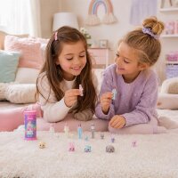 Mini BarbieLand Cutie Reveal Überraschungsfigur Blind Bag 4 cm, Sammelfigur mit Behälter und Haustier, zufällige Auswahl, Spielzeug Geschenk ab 4 Jahren