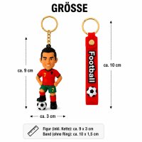 Fußball Schlüsselanhänger Ronaldo Bagclip...
