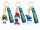 Schlüsselanhänger Schlümpfe mit PVC-Figur und Band – 1 von 3 Designs