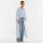 Knit Factory | Elva Kimono Lang Serein Blue - 36/42 | Hellblau