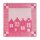 Knit Factory | Küchentuch House Ecru/Fuchsia | Beige;Rosa | 50x50 cm
