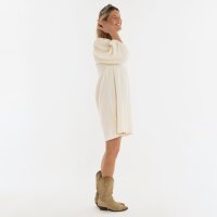 Knit Factory | Drew Kleid Ecru - 40/42 | Beige