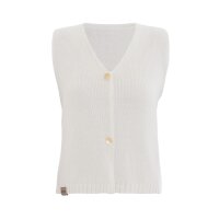 Knit Factory | Lumi Strickweste Woolwhite - 36/38 |...