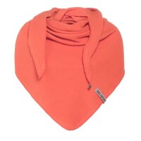 Knit Factory | Liv Dreieckstuch Sunset Orange | 190x85 cm