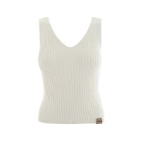 Knit Factory | Layla Gestricktes Top Woolwhite - 40/42 |...