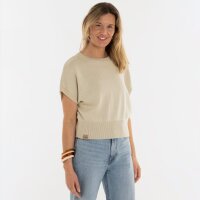 Knit Factory | Casy Strickpullover Leinen - 36/38 | Braun